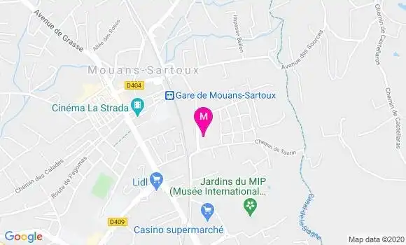 Localisation Dr Simona Gaspar