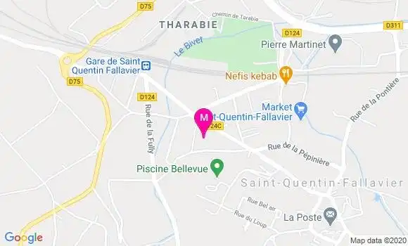 Localisation Dr Emilien Guetat