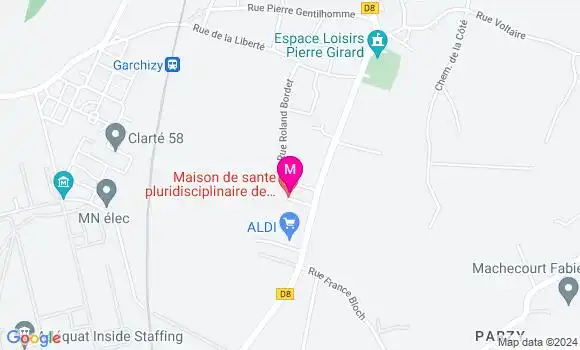 Localisation Dr Sophie Dutrieu Pascaud