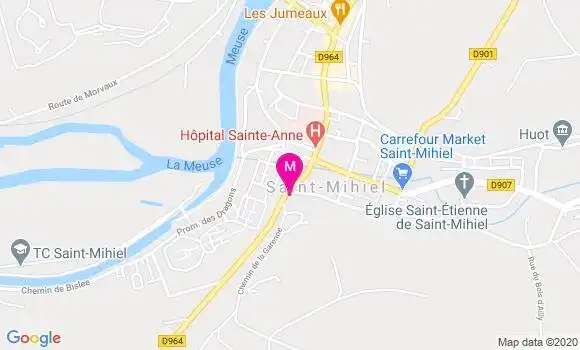 Localisation Dr Sandra Roy