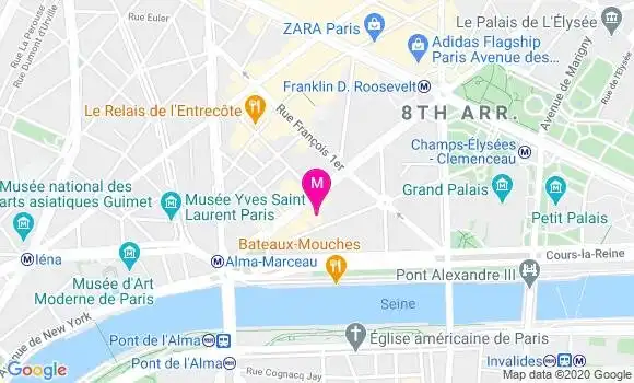 Localisation Dr Jacques Ohana
