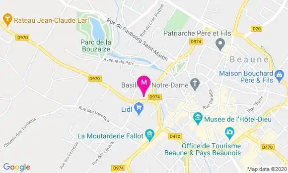 Localisation Dr Stephane Pitois