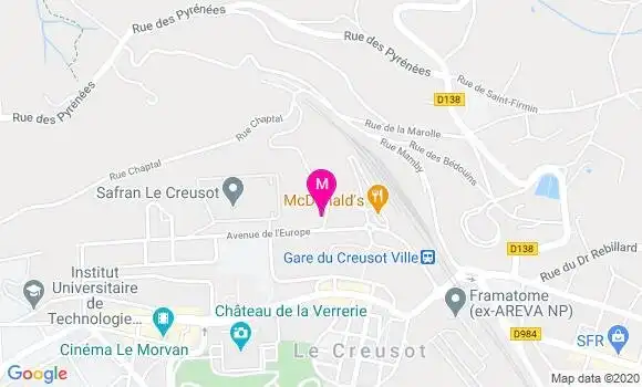 Localisation Dr Alexandre Gaumet