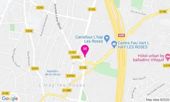Localisation Dr Catherine Vedrenne