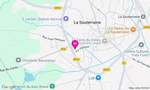 Localisation Dr Caroline Chambon