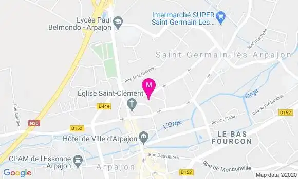 Localisation Dr Franck Schaison