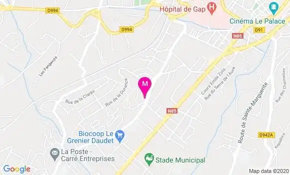 Localisation Dr Nadege Pournain
