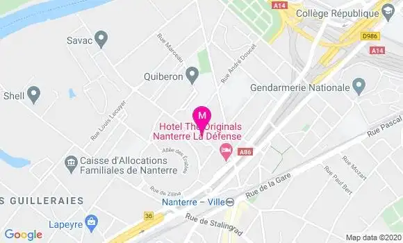 Localisation Dr Aline Mondo