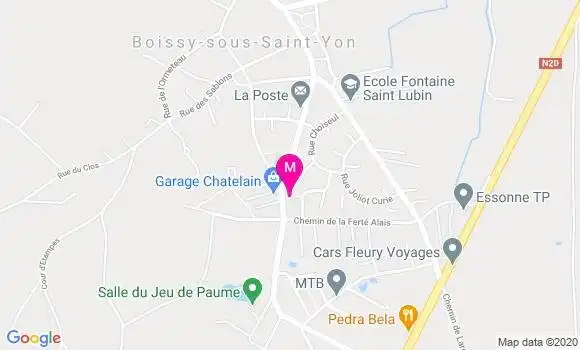 Localisation Dr Astrid Chaussis