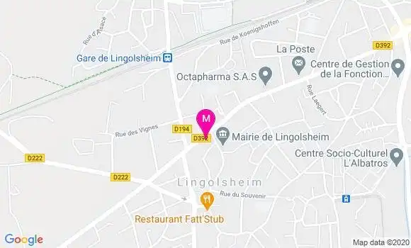 Localisation Dr Laurence Hatt