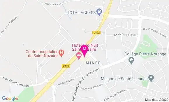 Localisation Dr Ludovic Bourdais