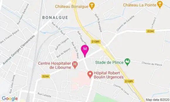 Localisation Dr Brice Avlessi