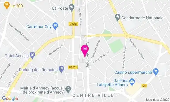 Localisation Dr Vincent Boucly