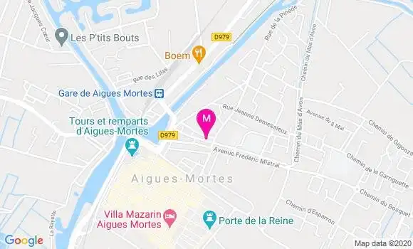 Localisation Dr Charlotte Carles