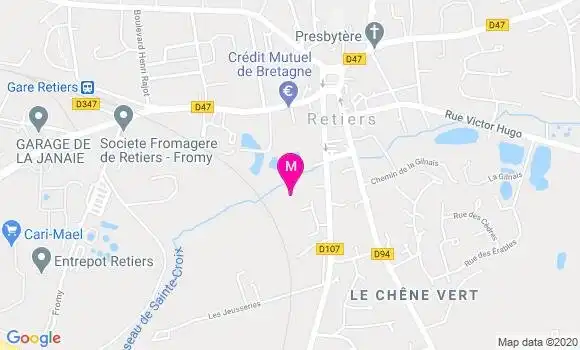 Localisation Dr Adele Simon