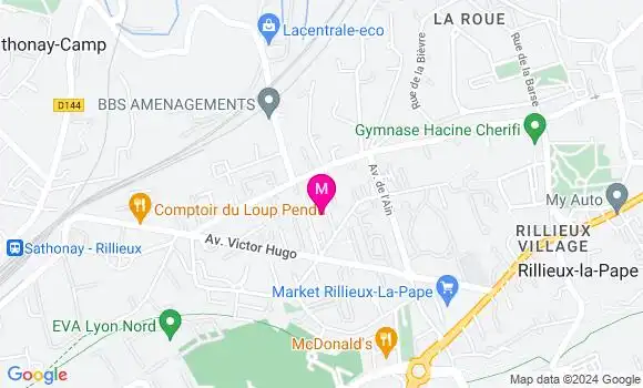 Localisation Dr Alain Riou