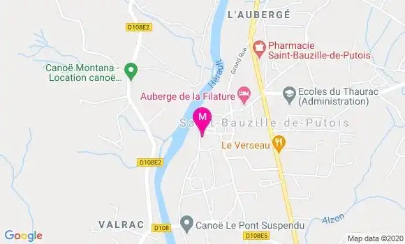 Localisation Dr Claudie Pepey