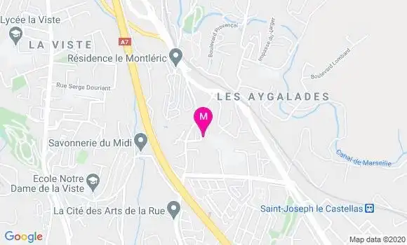 Localisation Dr Olivier Paul
