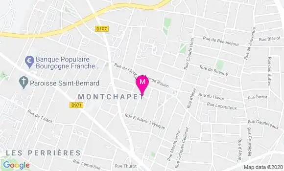 Localisation Dr Jean Laubriet
