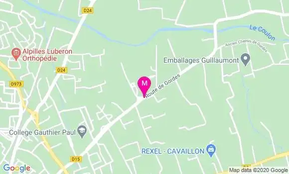 Localisation Dr Francis Rabinoit