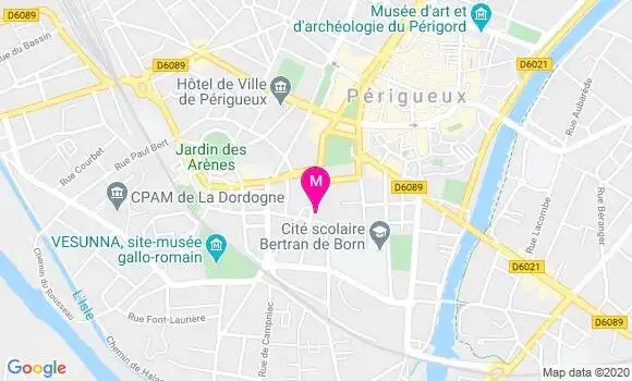 Localisation Dr Matthieu Scheffler