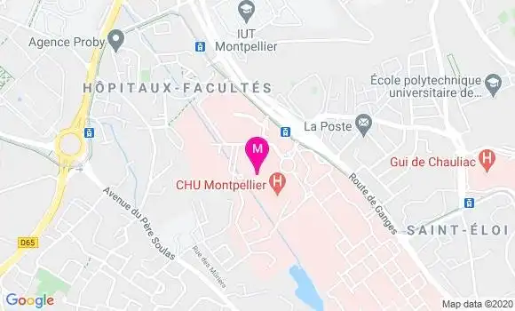 Localisation Dr Cecile Guiraud