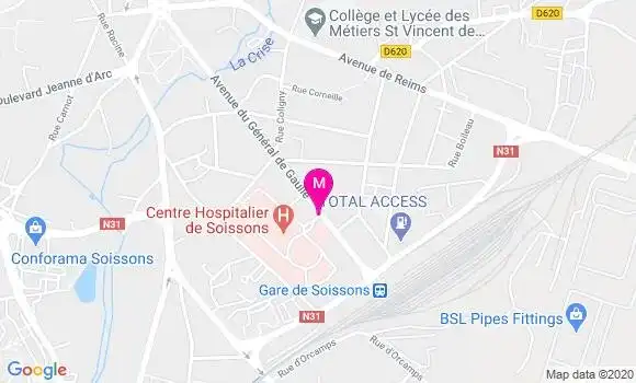 Localisation Dr Janette Mansour