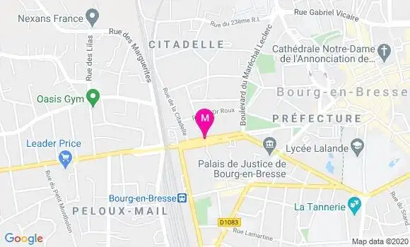Localisation Dr Michael Ribagnac