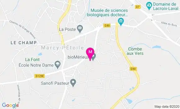 Localisation Dr Julien Textoris