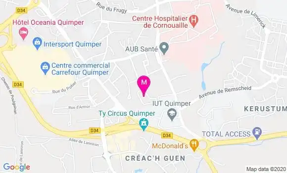 Localisation Dr Jean Canevet