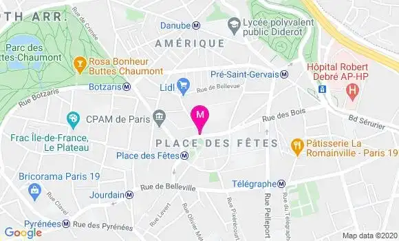 Localisation Dr Georges Aractingi
