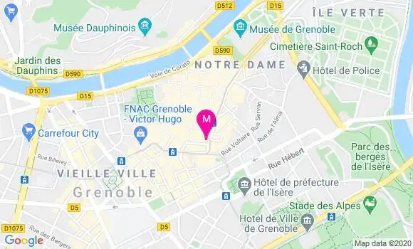 Localisation Dr Florian Grenier