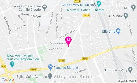 Localisation Dr Gilles Le Lièvre