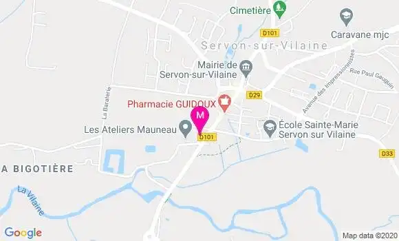Localisation Dr Julien Wattez