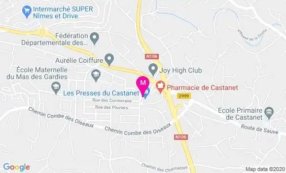 Localisation Dr Céline Bourrely