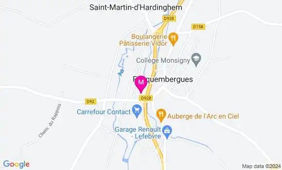 Localisation Dr Magalie Vasseur