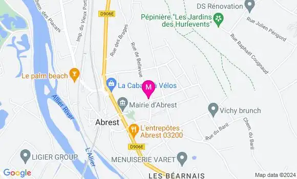Localisation Dr Anaïs Bertholon