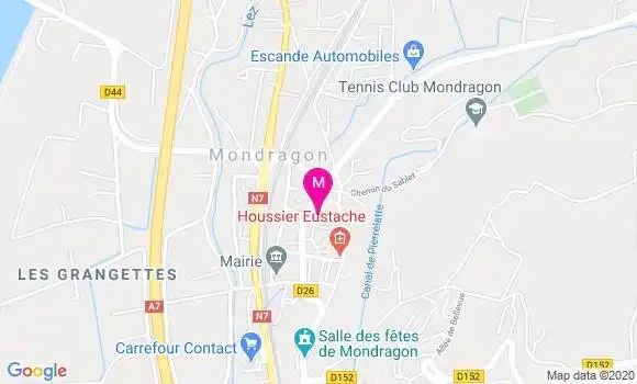 Localisation Dr Eustache Houssier