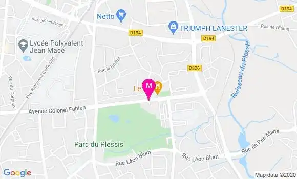 Localisation Dr Marie Anne Scoarnec