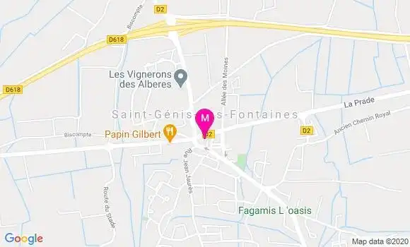 Localisation Dr Anne Lafforgue