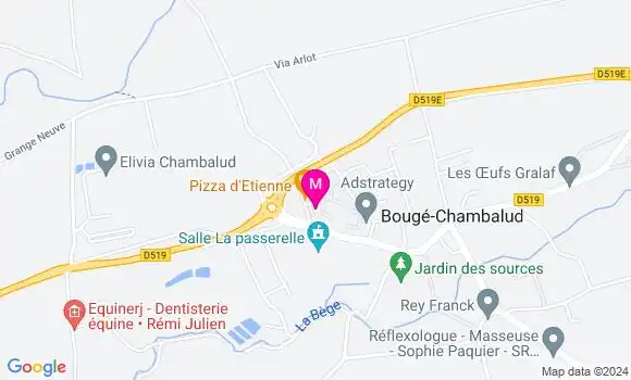 Localisation Dr Denis Roy