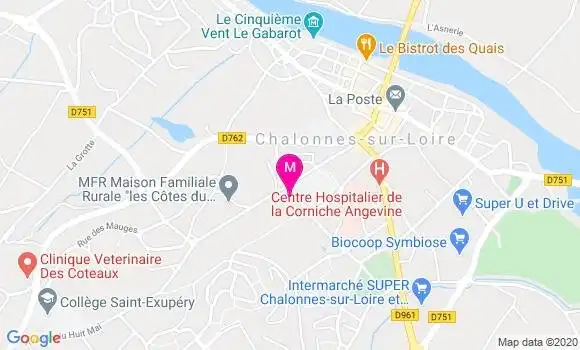 Localisation Dr Isabelle Gout