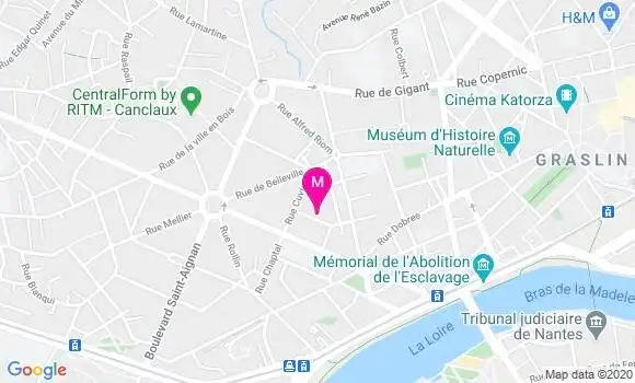 Localisation Dr Benjamin Frou