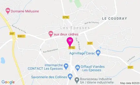Localisation Dr Luc Dusenne