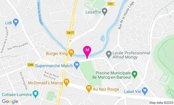 Localisation Dr Thomas Boulanger
