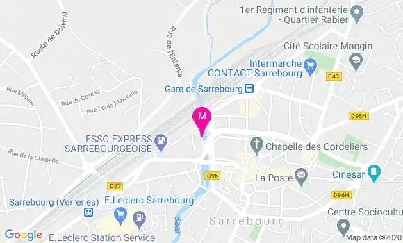 Localisation Dr Adonis Bechara