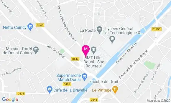 Localisation Dr Amandine Lucet