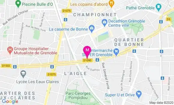 Localisation Dr Mathilde Preud