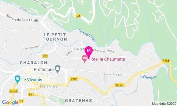 Localisation Dr Marie Ange Temple