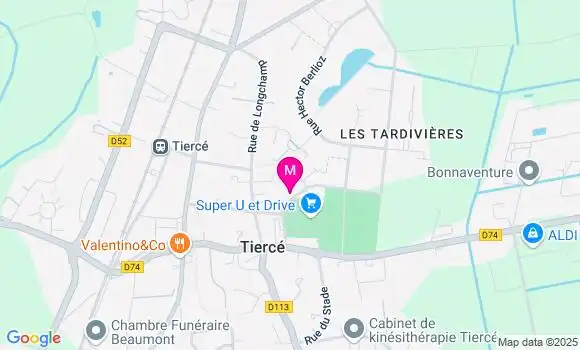 Localisation Dr Alice Cadinot